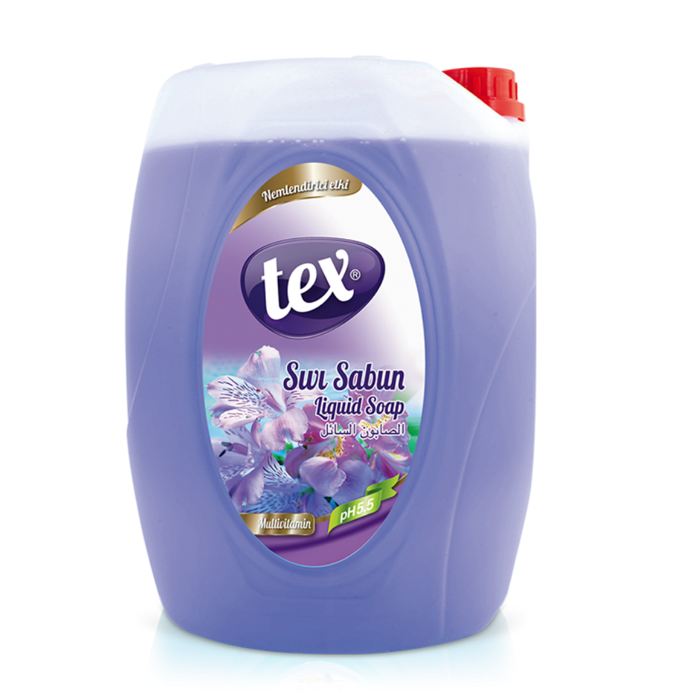 tex-sivi-el-sabunu-multivitamin-5-kg Tex Sıvı El Sabunu Multivitamin 5 KG - Görsel 1